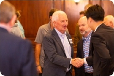 SEFF members networking at a meeting